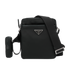 Small Messenger, &pound;695, Handbags, Black, Nylon, Front view